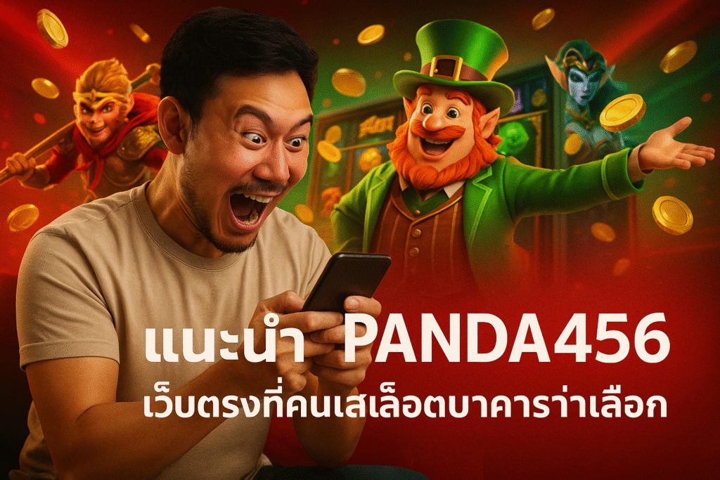 แนะนำ PANDA456 เว็บตรงที่คนเล่นสล็อตบาคาร่าเลือก