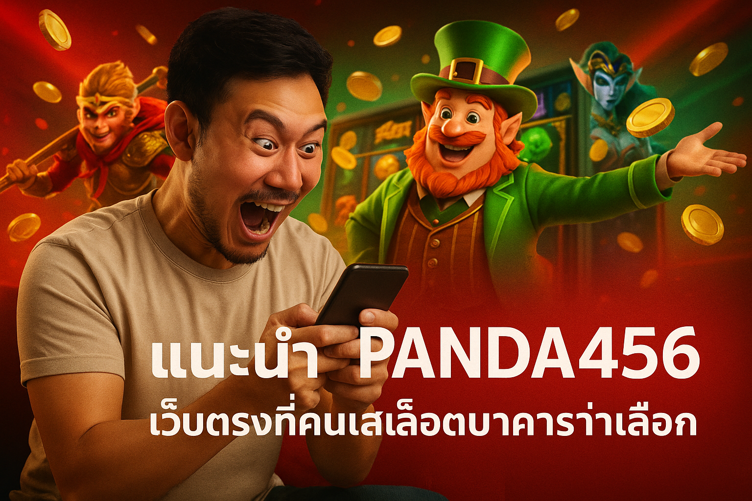 แนะนำ PANDA456 เว็บตรงที่คนเล่นสล็อตบาคาร่าเลือก