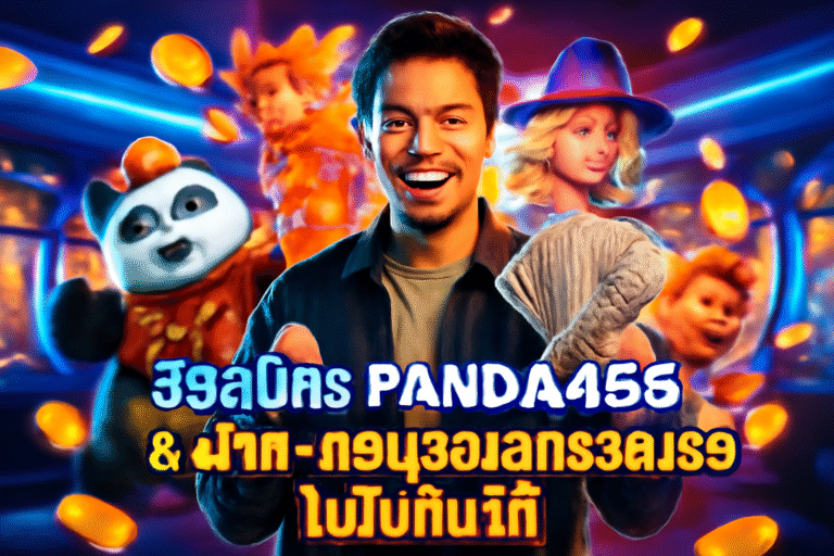 วิธีสมัคร PANDA456 & ฝาก‑ถอนวอเลทรวดเร็วในไม่กี่นาที